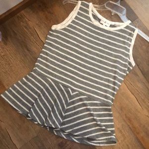 Stripped fun summer tank